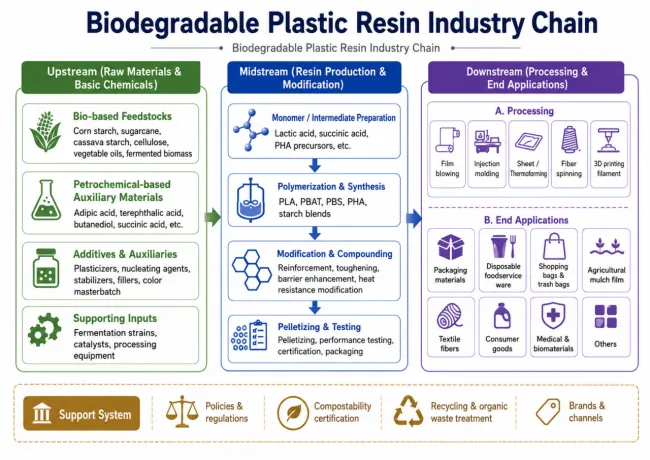 Biodegradable Plastic Resin