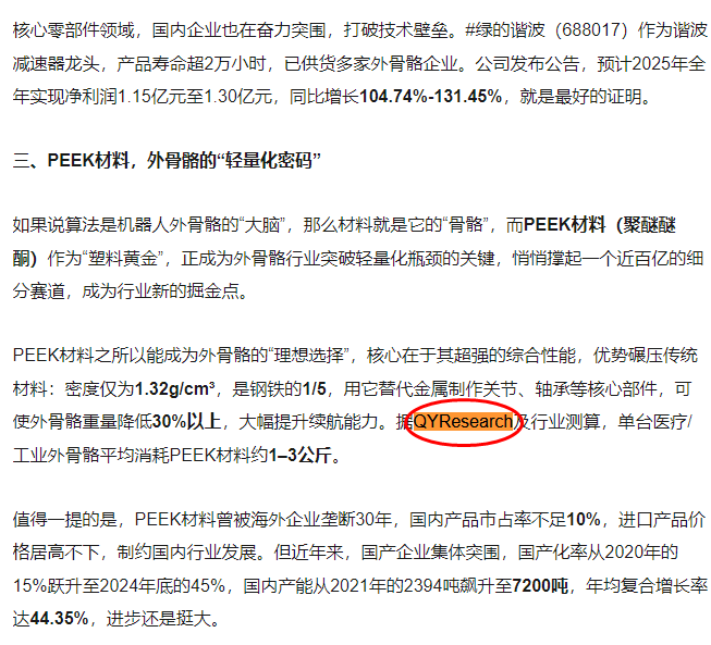 Sohu has indexed the PEEK Materials Market Report published by QYResearch.